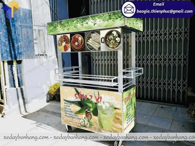 mua xe sắt bán nước sâm lạnh  ở đâu