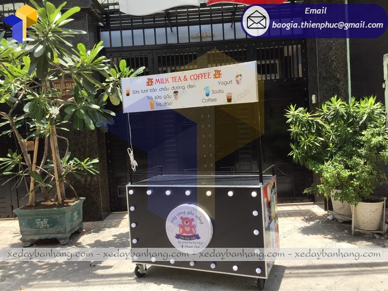 xe trà sữa dạo