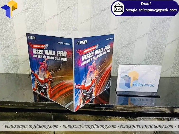 nơi bán hòm phiếu mica tại hải phòng