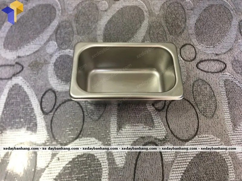 nơi bán khay inox đựng topping giá rẻ