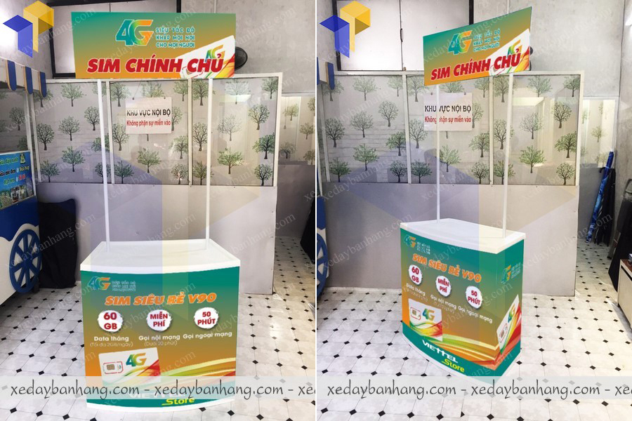quầy nhựa giá rẻ