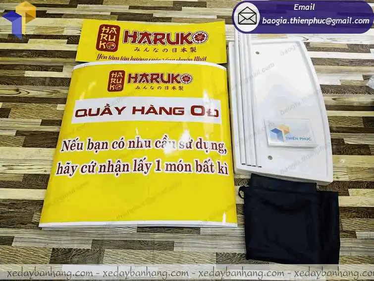 quầy booth sampling di động