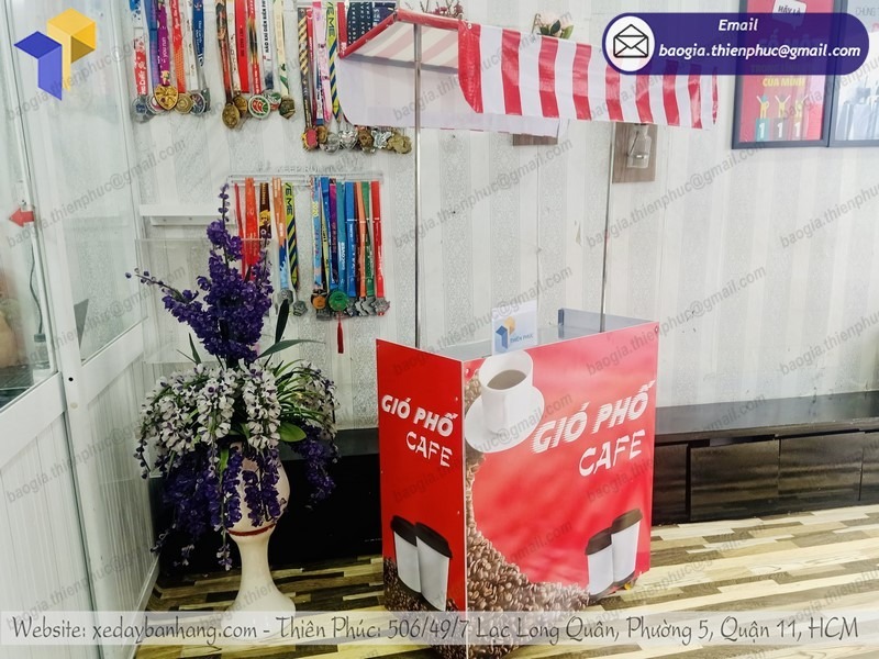 quầy cà phê take away giá rẻ