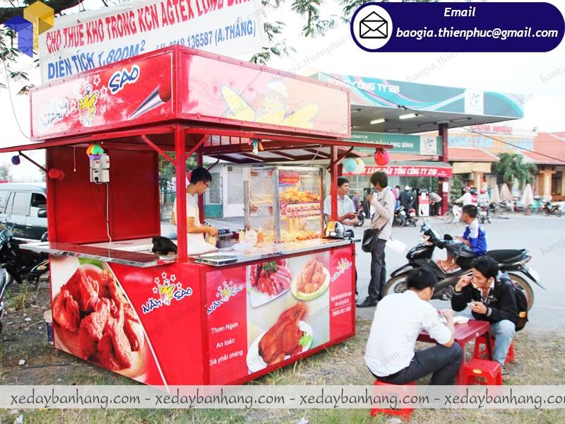 quầy kiot bán thức ăn nhanh
