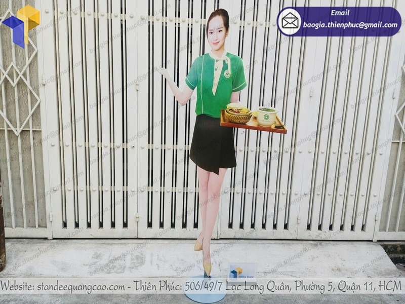 standee hình người quảng cáo giá rẻ