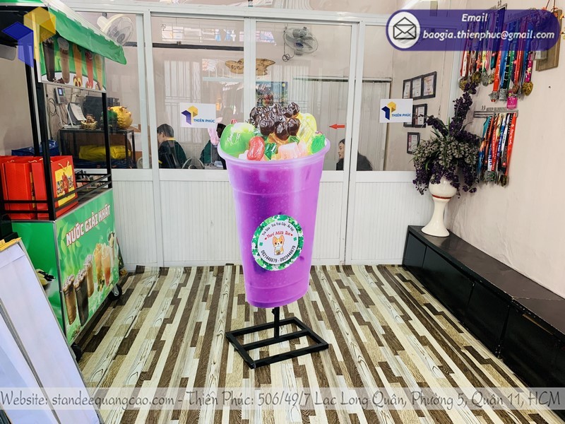 standee mockup mô hình rẻ