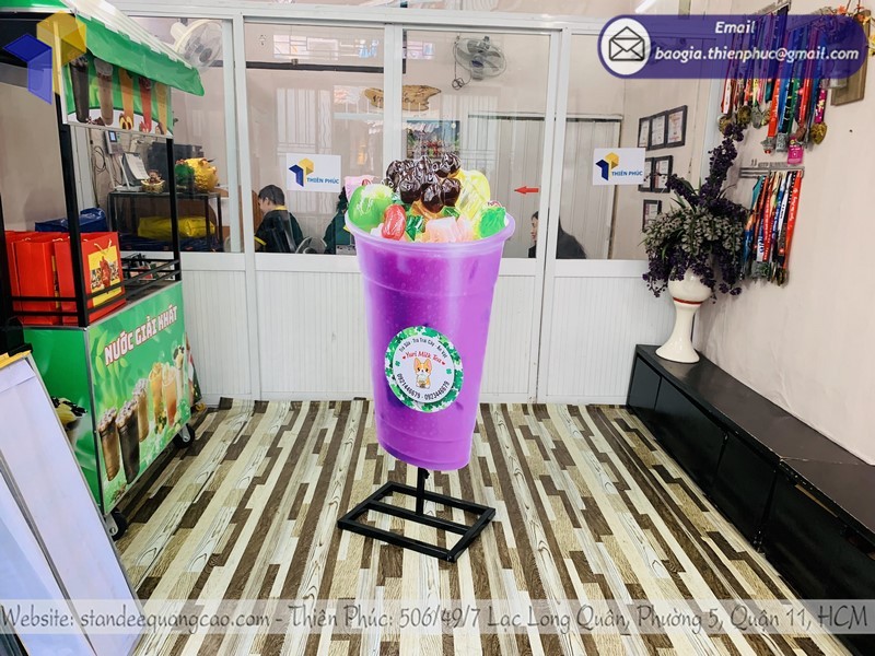 standee mockup mô hình tphcm