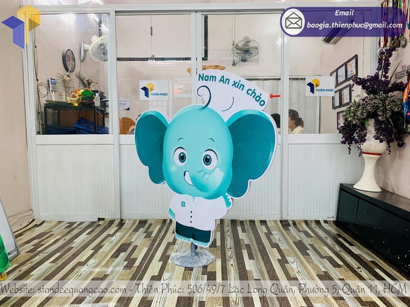 standee nhân vật hoạt hình tphcm