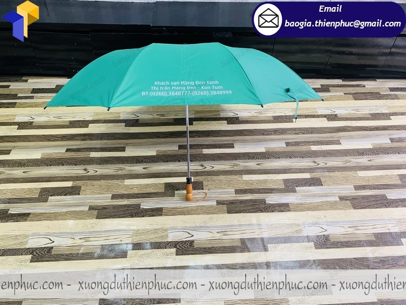 thiết kế ô dù cầm tay quảng cáo