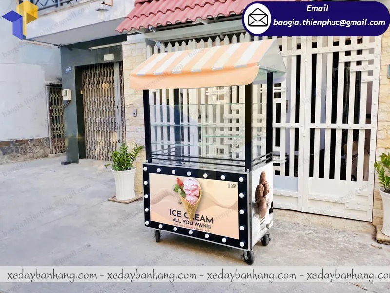 thiết kế tủ bán kem tự chọn