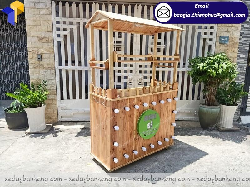 đóng quầy gỗ bán trà sữa mang đi giá rẻ ở đâu