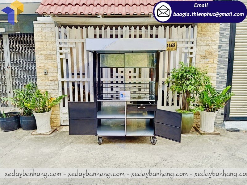 báo giá xe bán trà sữa sinh tố
