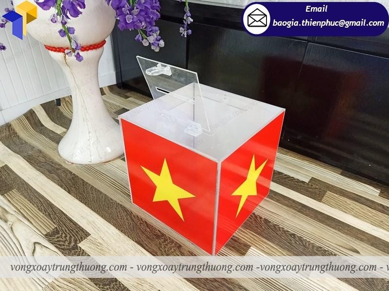 báo giá thùng bỏ phiếu bầu cử giá rẻ