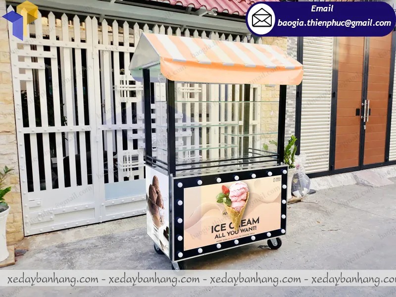 tủ bán kem tự chọn giá rẻ