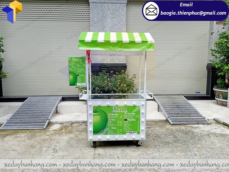 tủ bán trà sữa đẹp giá rẻ