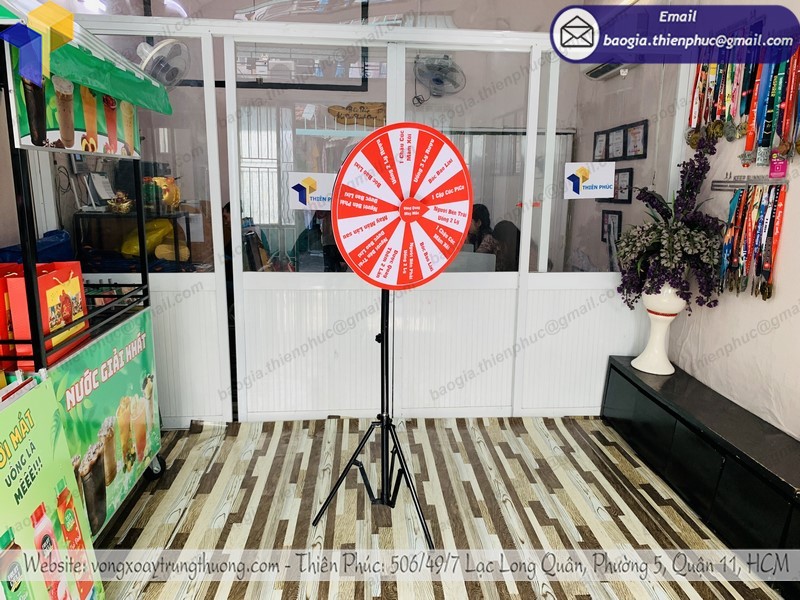 vòng quay may mắn chân xếp rẻ
