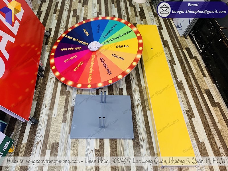 vòng quay may mắn sự kiện đẹp
