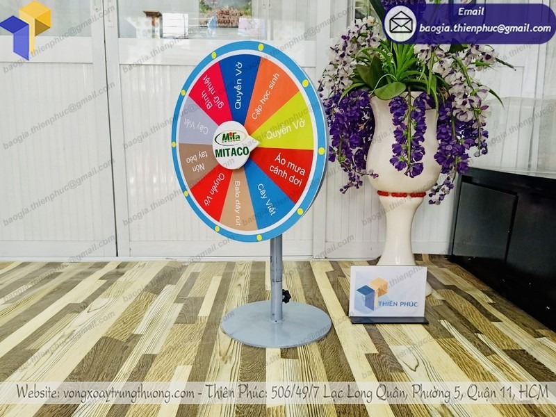 vòng quay may mắn Thiên Phúc giá rẻ