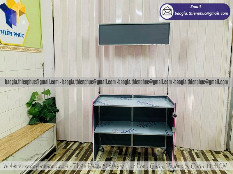Xe bán bánh hàng rong lắp ráp lưu động giá sỉ ăn vặt muốn bùng nổ doanh số