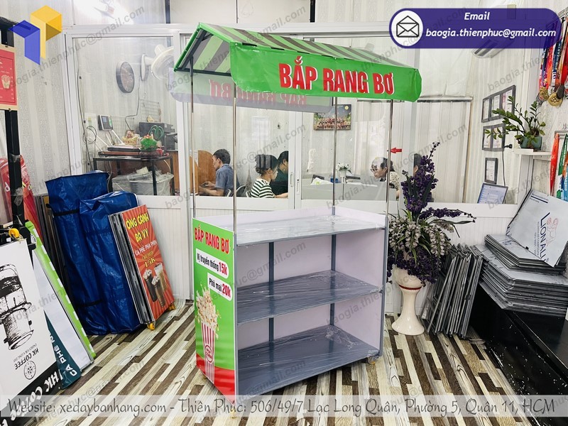 xe bán bắp rang bơ tốt