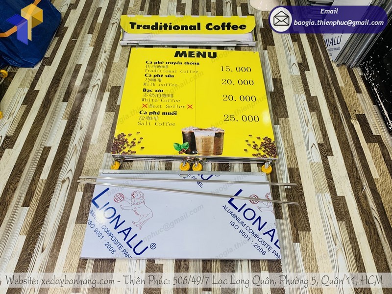 xe bán café mang đi đẹp