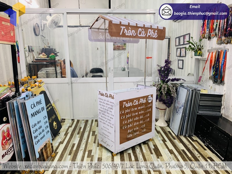 xe bán café muối mang đi rẻ