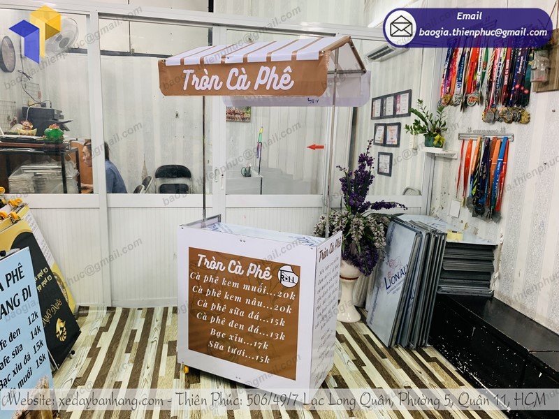 xe bán café muối mang đi tphcm