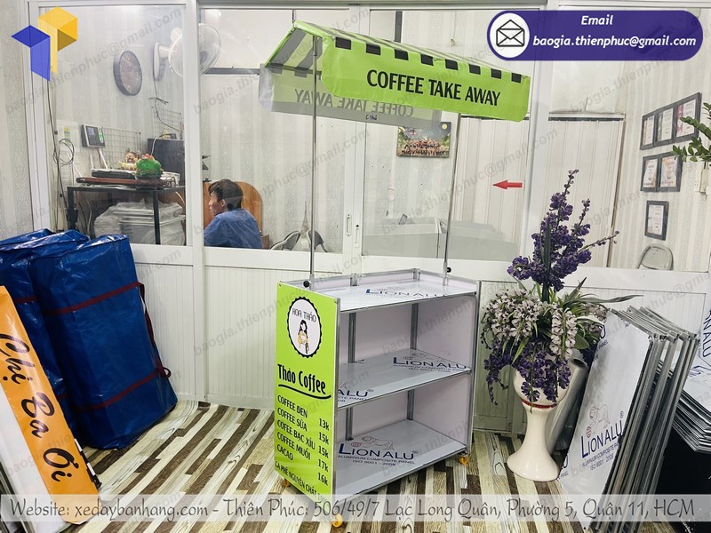 xe bán café take away tốt