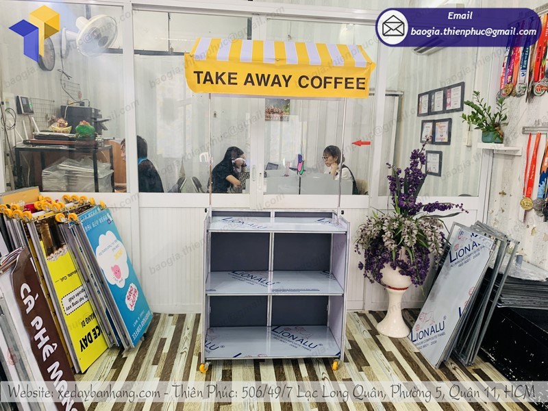 xe bán café vỉa hè tốt