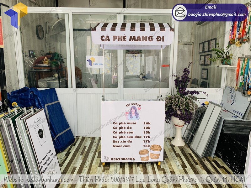 Xe bán café vỉa hè