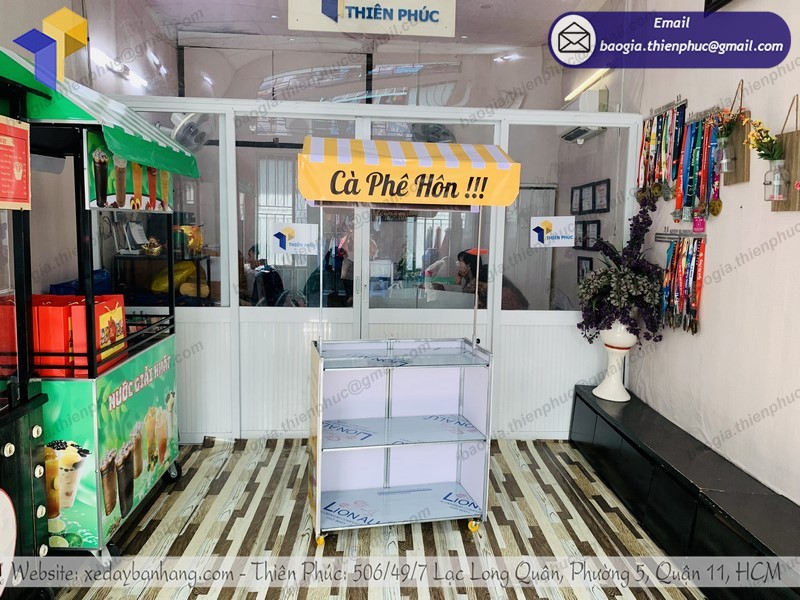 xe bán cà phê di động tốt