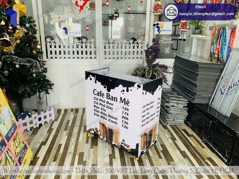 xe bán cà phê lưu động tphcm