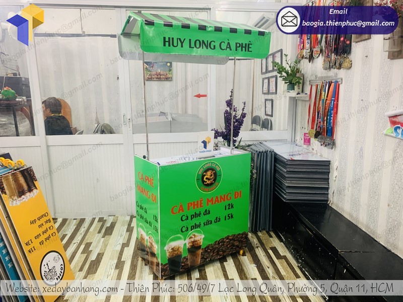 xe bán cà phê mang đi rẻ