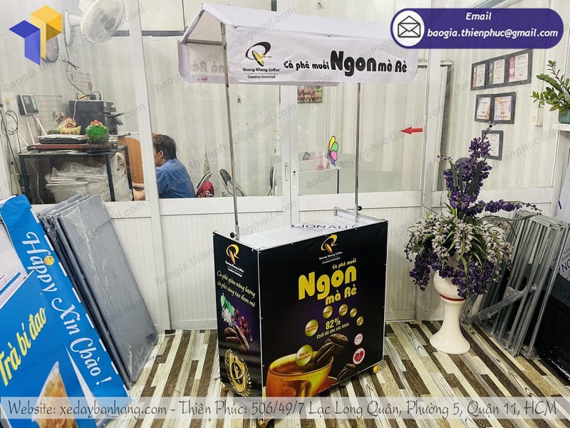 xe bán cà phê mang đi rẻ