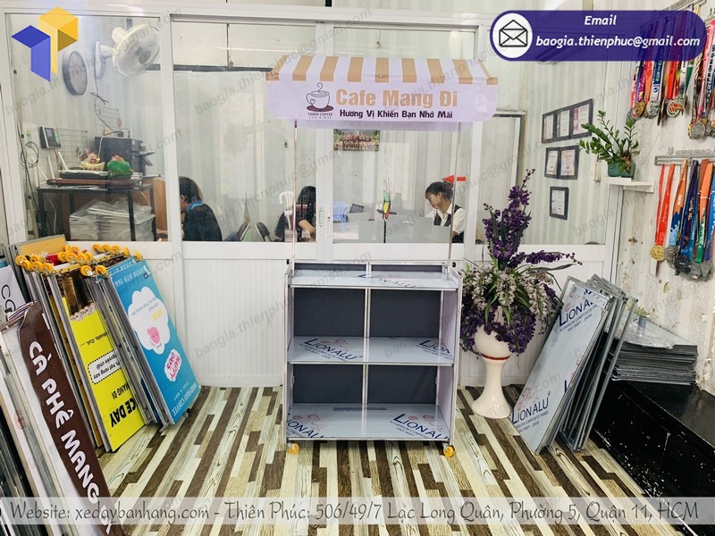 xe bán cà phê mang đi tốt