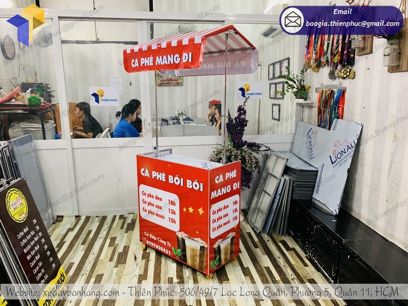 xe bán cà phê mang đi tphcm