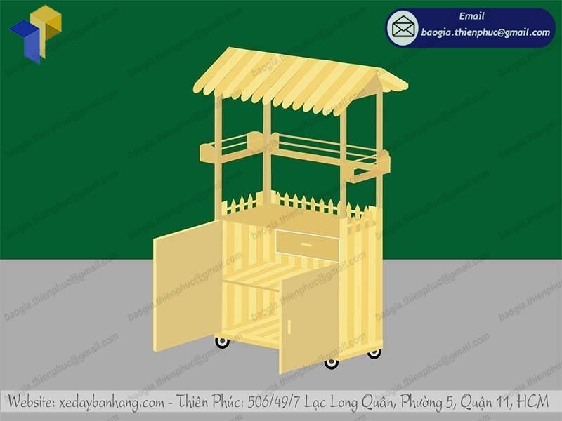 xe bán cà phê mang về giá rẻ