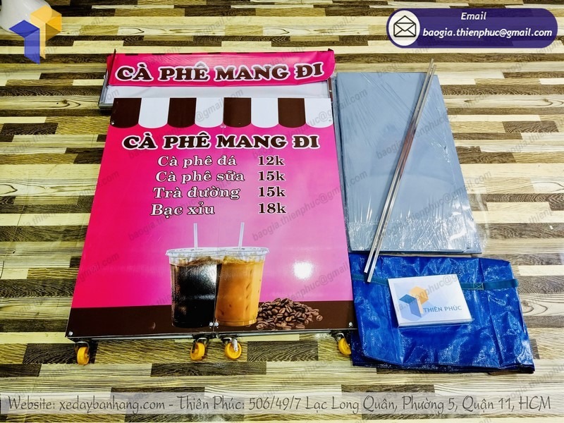 Xe bán cà phê take away