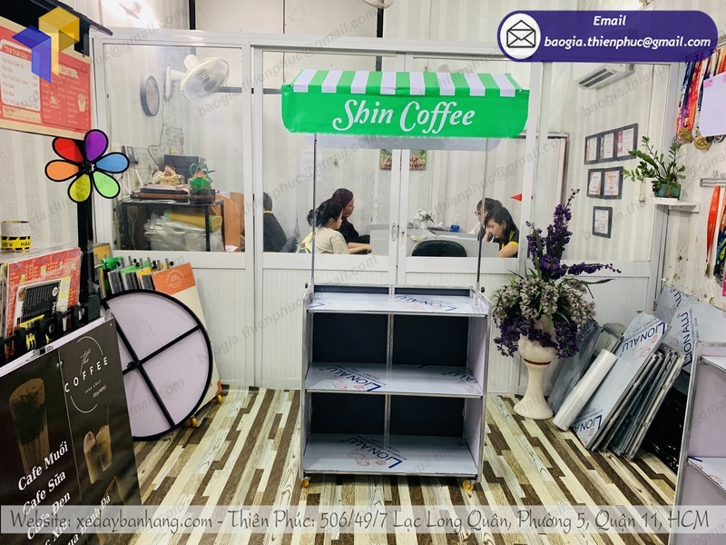 xe bán cà phê xếp m tốt