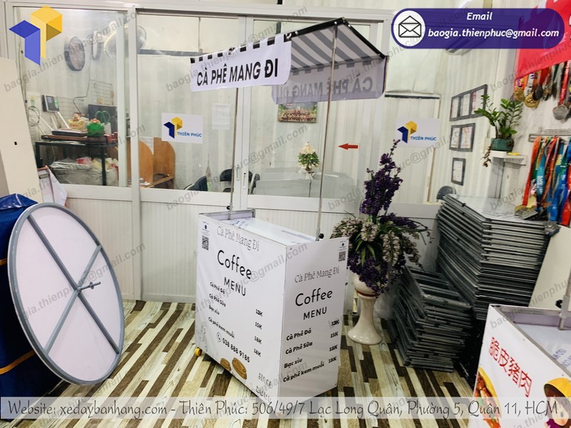 xe bán cà phê xếp m tphcm