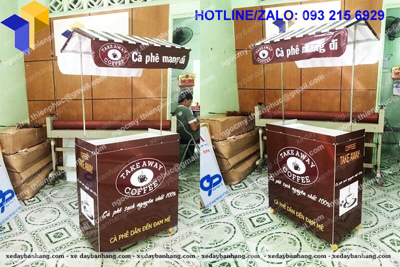 quầy sampling lắp ráp đẹp