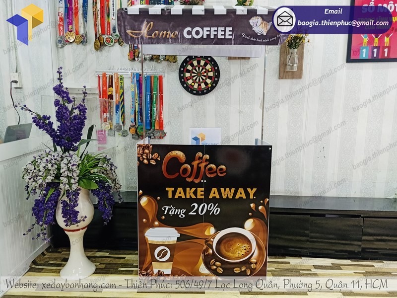 xe bán cafe mini