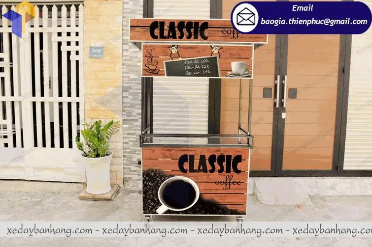 xe bán cafe take away