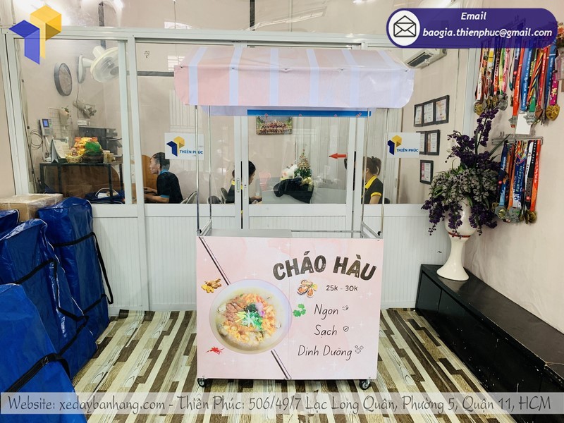 xe bán đồ ăn sáng