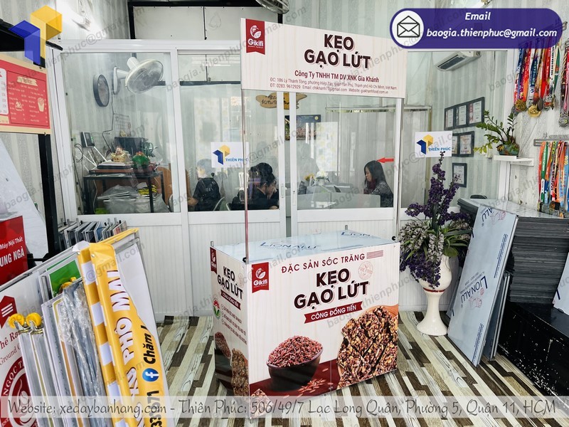 xe bán đồ ăn vặt di động giá tốt