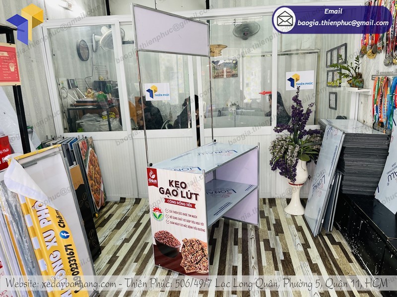 xe bán đồ ăn vặt di động tphcm