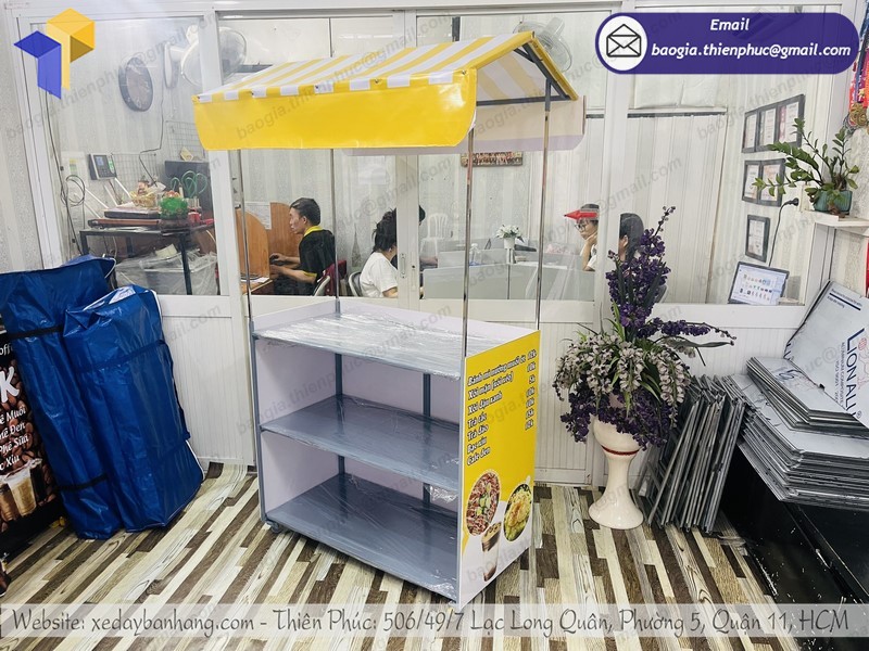 xe bán đồ ăn vặt vỉa hè tốt