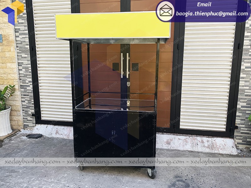 xe bán gà rán lưu động giá rẻ