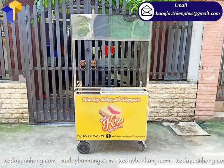xe bán kem ở Vũng Tàu