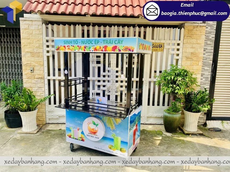 xe bán sinh tố nước ép giá rẻ